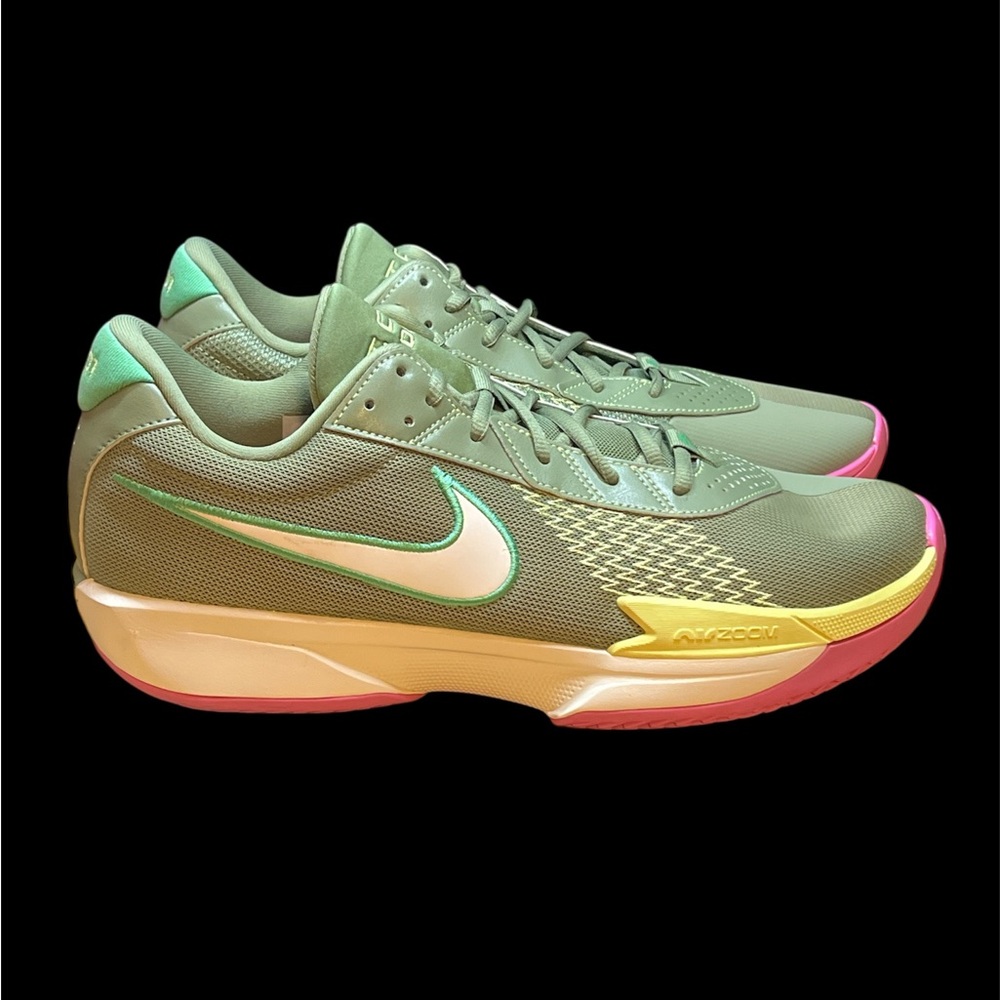Size 13 - Nike Air Zoom GT Cut Academy Oil Green brand new no box